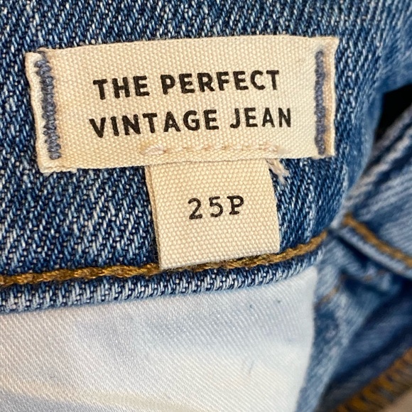 NWT Madewell The Petite Perfect Vintage Jean in Ainsworth Wash Sz. 25P - Picture 9 of 13